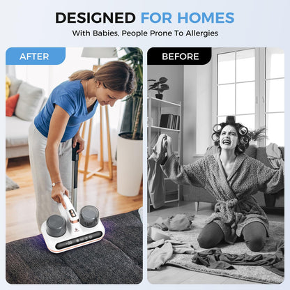 5-in-1 Cordless Handheld Mattress Vacuum Cleaner
